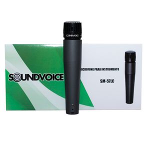 Microfone Dinâmico Soundvoice SM-57LC Unidirecional -| C025184